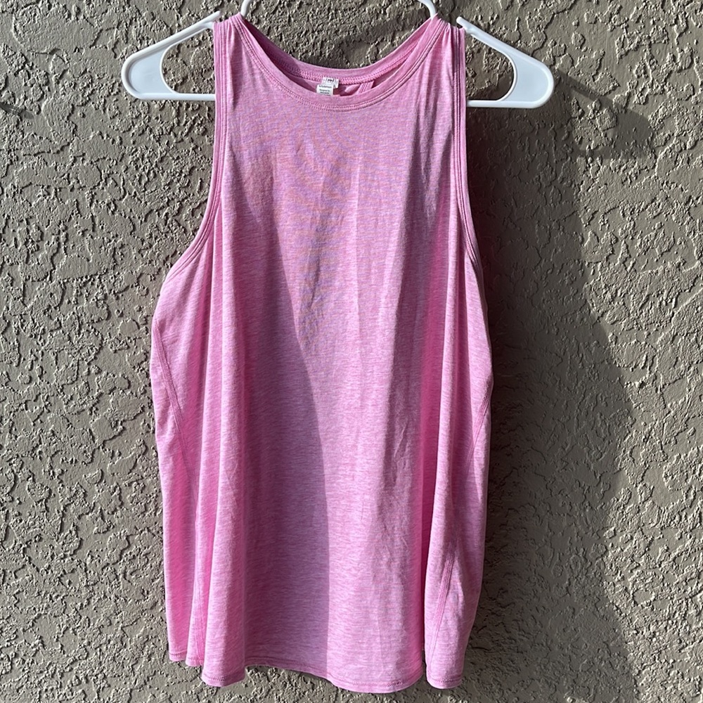 Lululemon All Tied Up Tank Heathered Vintage Pink